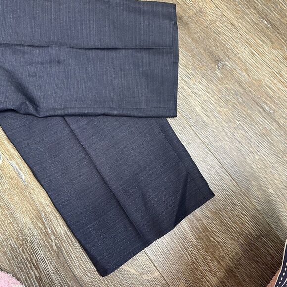 Sartore Reda Dress Pants Men’s 36X30 Straight Leg Blue 100% Wool Flat Front - Picture 6 of 13